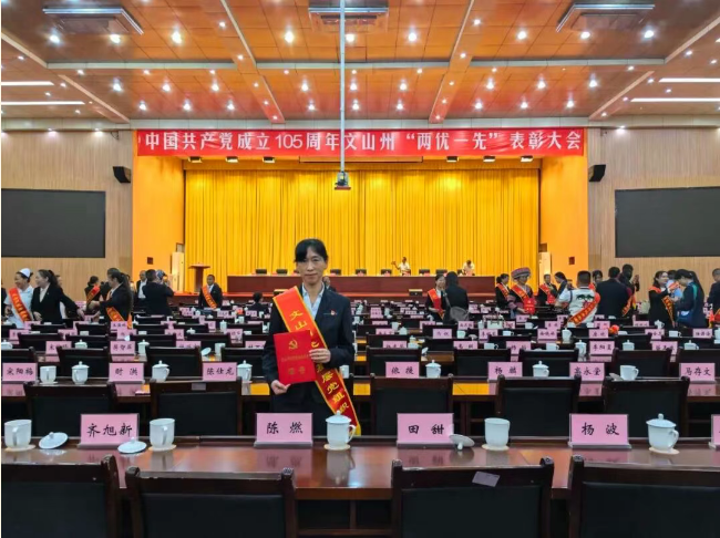 <strong>喜报！州中医医院在中共文山州委“两优一先</strong>